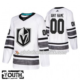 Vegas Golden Knights Hockeydrakt Custom Hvit 2019 NHL All-Star Adidas Authentic - Barn